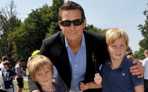 Bear Grylls with his Children