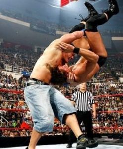 John Cena Finisher Attitude Adjustment