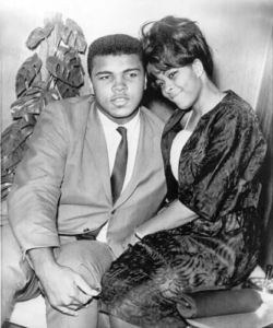 Muhammad Ali with Sonji Roi
