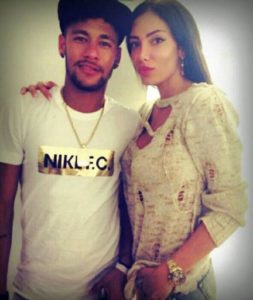 Neymar with Soraja Vucelic