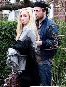 Robert Pattinson with his Sister
