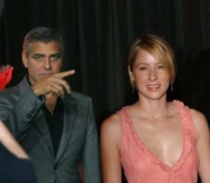 George Clooney with Traylor Howard