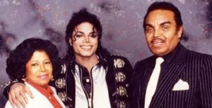 Michael Jackson with his Parents