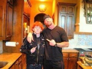 Undertaker with his Son