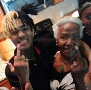 XXXTentacion with his Grandmother