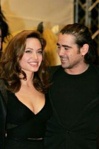 Angelina Jolie with Colin Farrell
