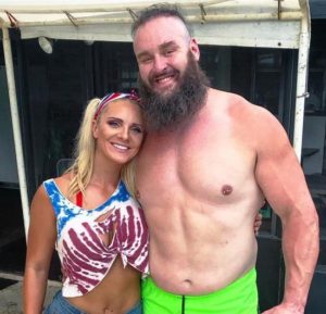 Braun Strowman with Kailey Dawn