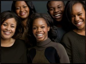 Gabby Douglas with her Family