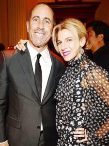 Jerry Seinfeld with Jessica Seinfeld
