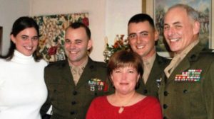 John Kelly with his Wife and Sons