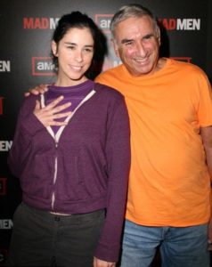Sarah Silverman with her father Donald Silverman