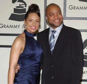 Alicia Keys with Kerry Brothers Jr.