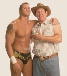 Randy Orton with his Father