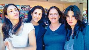 Sarah Silverman with her Sisters