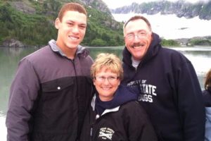 Aaron Judge with his Father & Brother