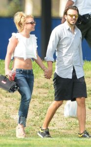 Britney Spears with Charlie Ebersol