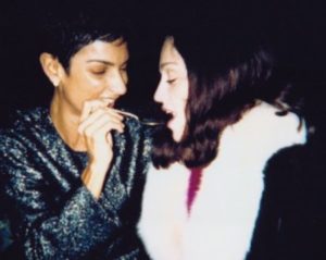 Madonna with Ingrid Casares