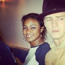Justin Timberlake with Tatyana Ali