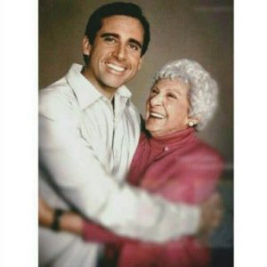 Steve Carell with his Mother