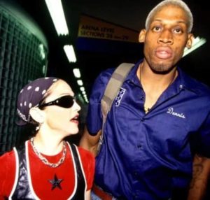 Madonna with Dennis Rodman