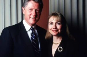 Hillary Clinton with Bill Clinton
