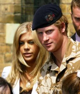 Prince Harry with Chelsy Davy