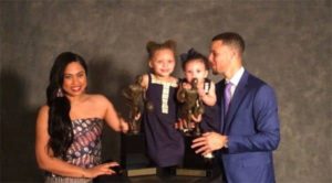 Stephen Curry with his Wife and Kids