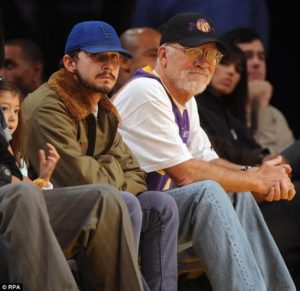 Shia Labeouf with his Father