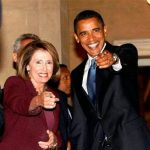 Nancy with Barack Obama