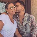 Maluma With His Mother