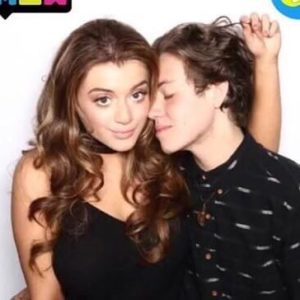 Ethan Cutkosky with Brielle Barbusca