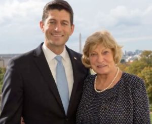 Paul Ryan with his Mother