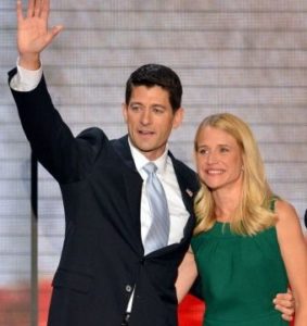 Paul Ryan with his wife Janna Ryan
