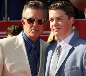 Alan Thicke with son Carter Thicke