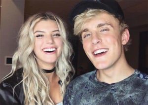 Alissa Violet with Jake Paul