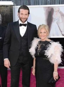 Bradley Cooper with his Mother