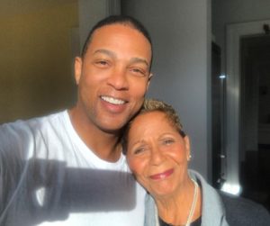 Don Lemon with his mother
