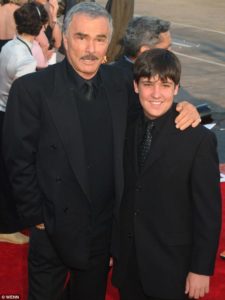 Quinton Anderson Reynolds with his father
