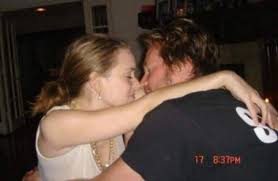 Winona Ryder with her boyfriend Val Kilmer