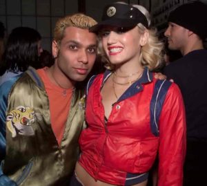 Gwen Stefani with Tony Kanal