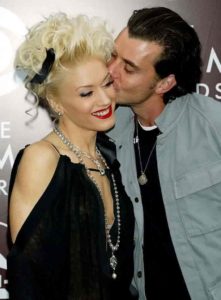 Gwen Stefani with Gavin Rossdale