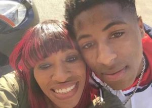 NBA Youngboy with his mother