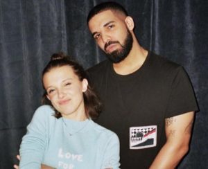 Millie Bobby Brown with Drake