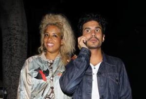 Mike Mora with her wife Kelis