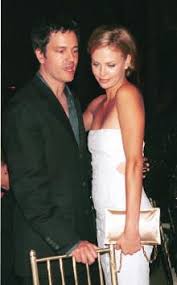 Charlize Theron with her boyfriend Stephan
