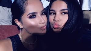 Becky G with her sister