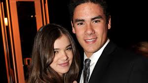 Hailee Steinfeld with her brother