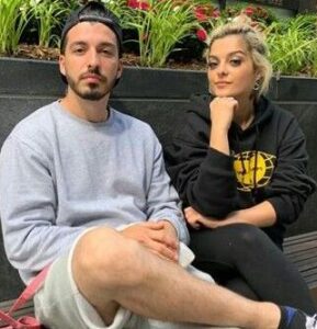 Bebe Rexha with her brother