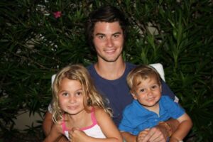 Chase Stokes with his brother & sister