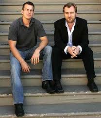 Christopher Nolan with his brother Jonathan